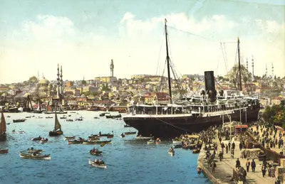 Sending all my love - Vintage postkort fra Mellemøsten post kort 1